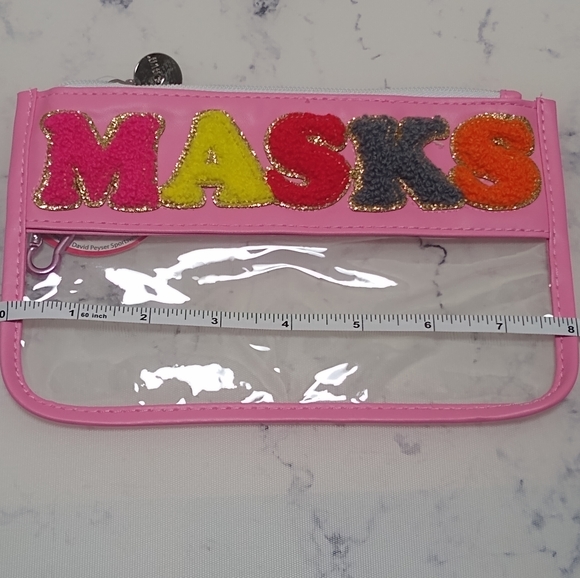 MASKS Patch Clear Pouch Bag - Picture 4 of 6